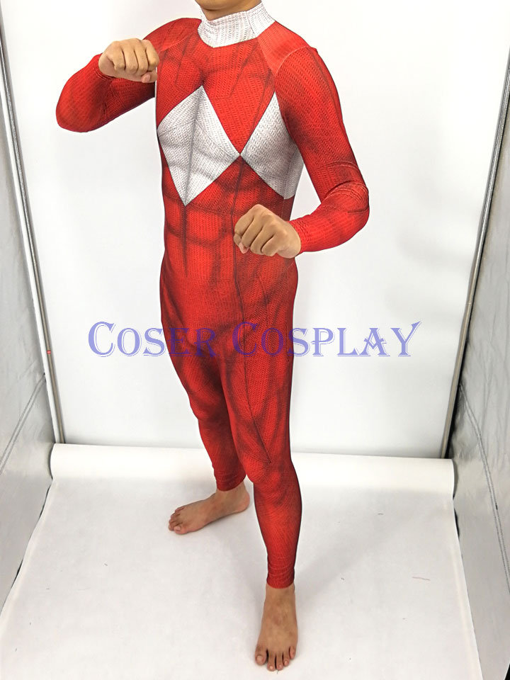 Power Rangers Jason Lee Scott Kid Halloween Costume 0827
